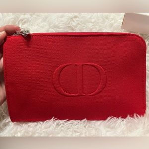 New Dior Red Pouch